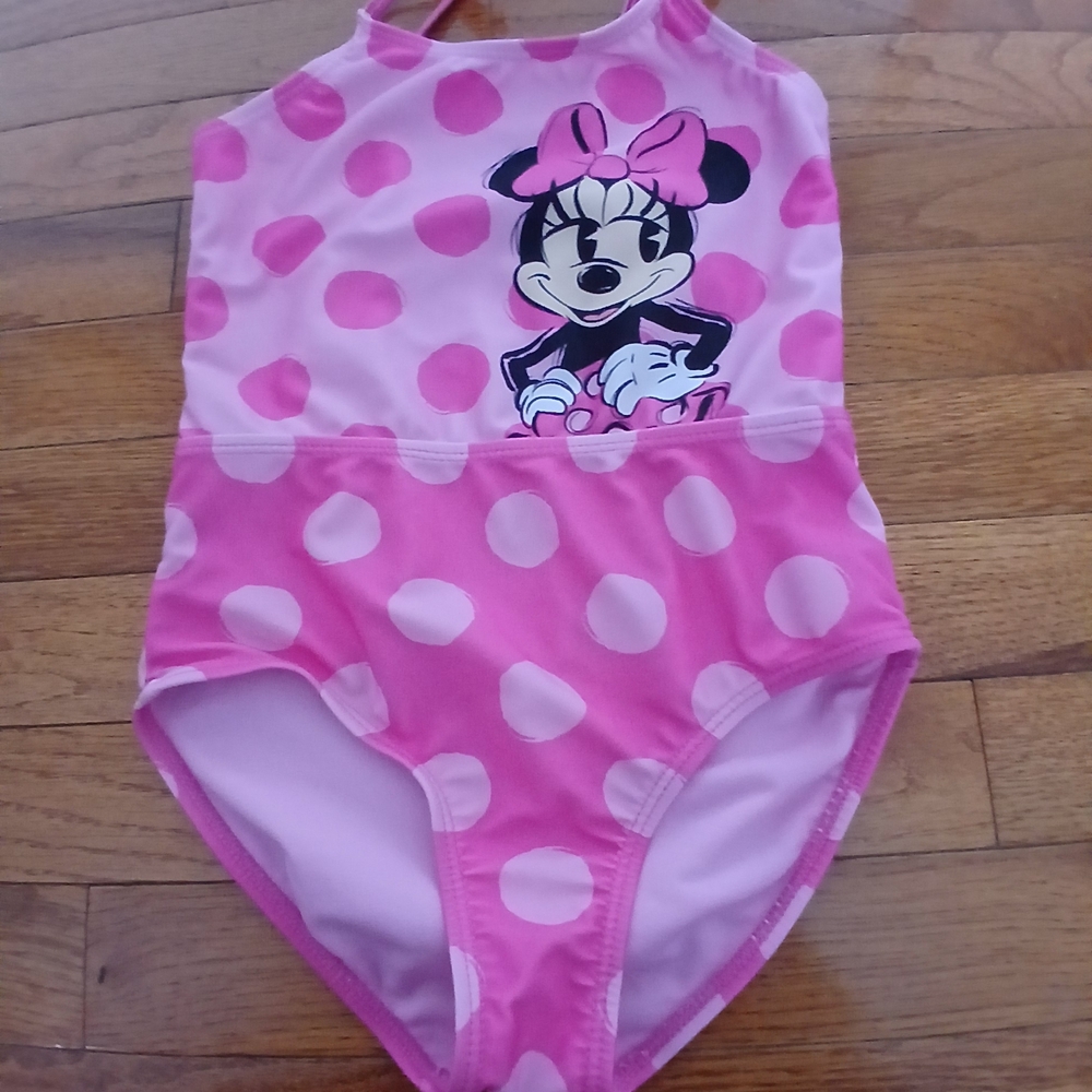 Disney Minnie Mouse Pink Swimsuit